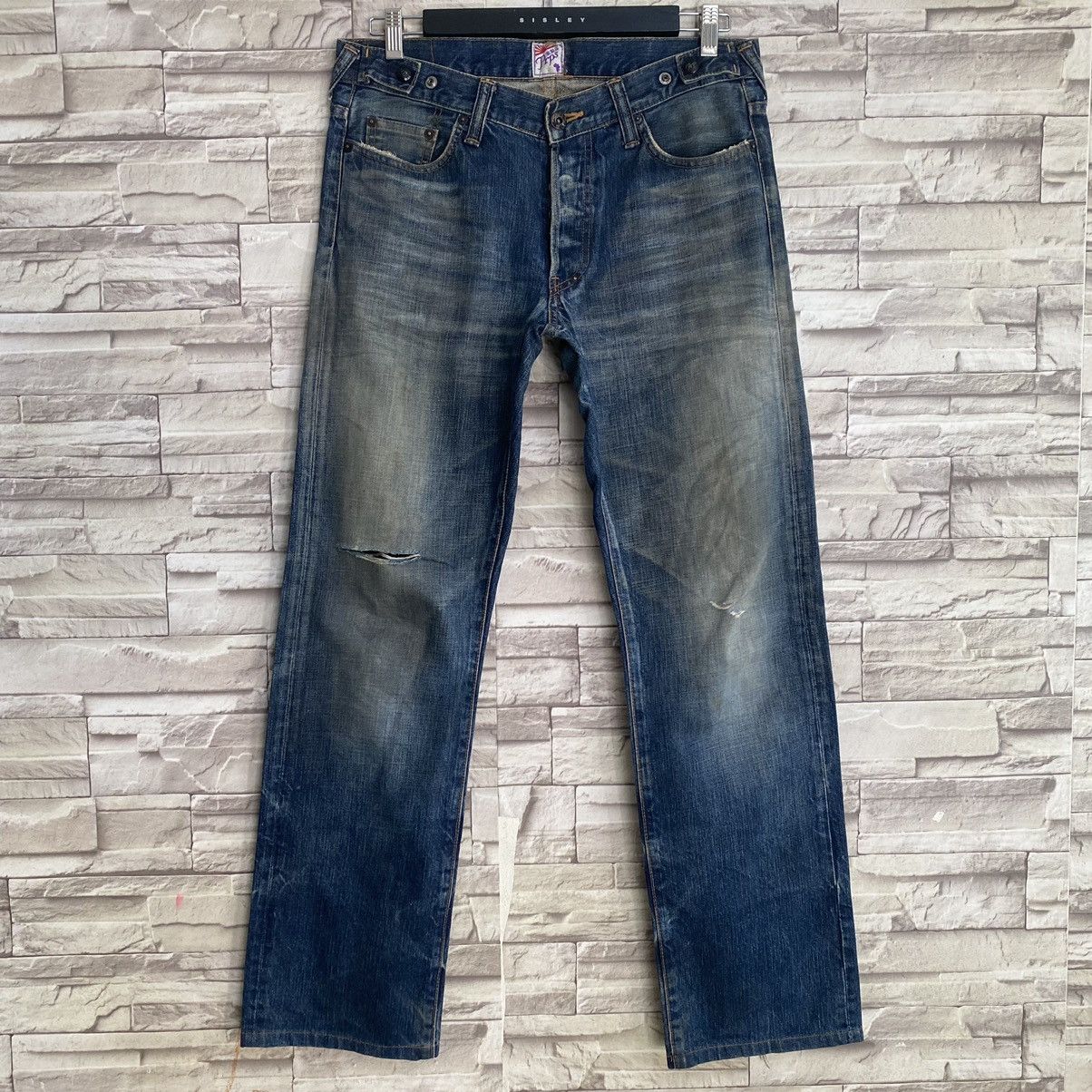 Prps Vintage PRPS Denim Distressed Jeans Size US 33 - 5 Thumbnail