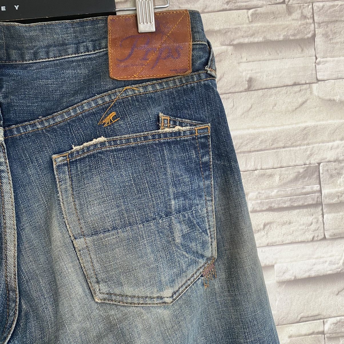 Prps Vintage PRPS Denim Distressed Jeans Size US 33 - 15 Thumbnail