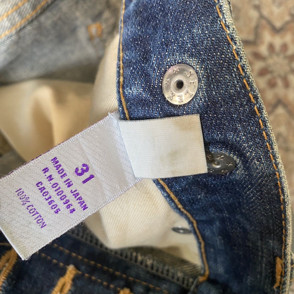 Prps Vintage PRPS Denim Distressed Jeans Size US 33 - 19 Thumbnail