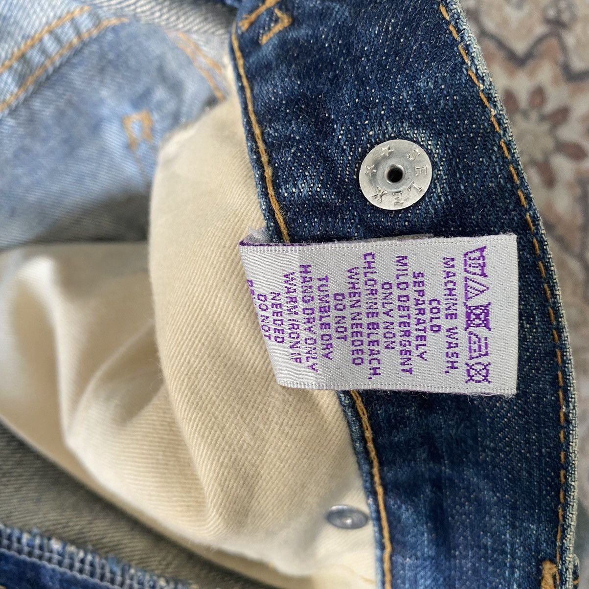 Prps Vintage PRPS Denim Distressed Jeans Size US 33 - 20 Thumbnail