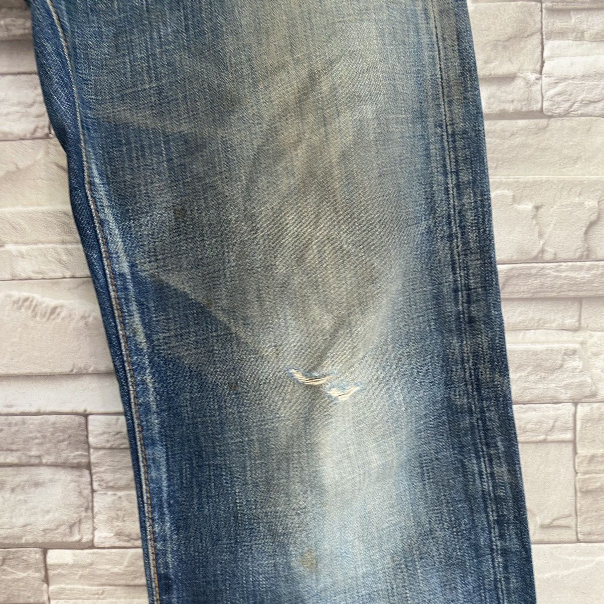 Prps Vintage PRPS Denim Distressed Jeans Size US 33 - 10 Thumbnail