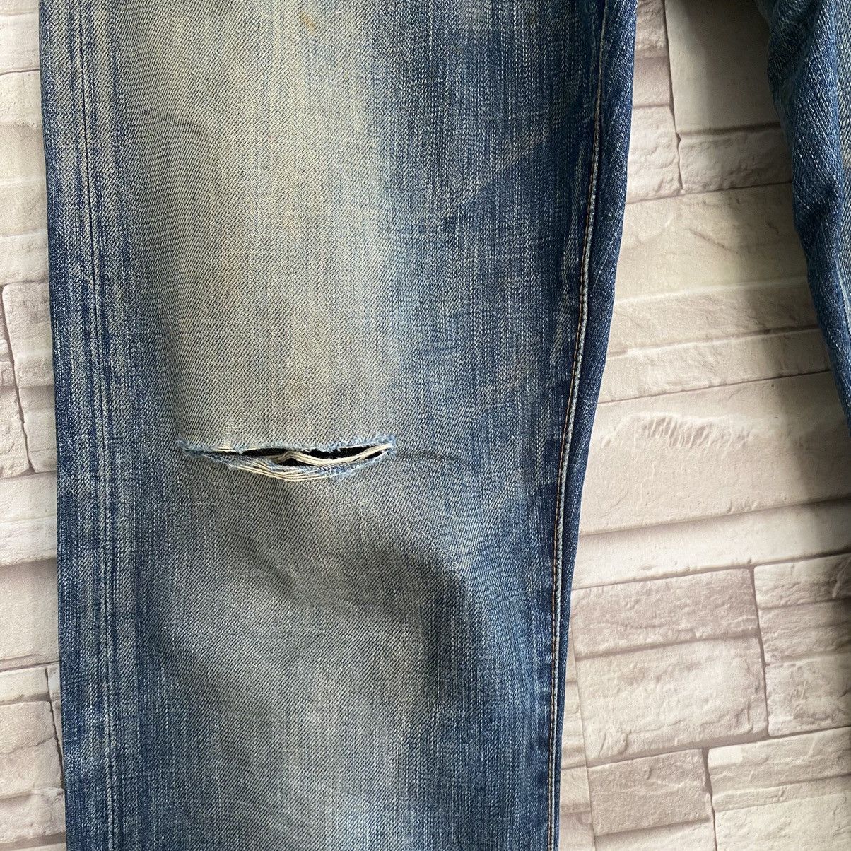 Prps Vintage PRPS Denim Distressed Jeans Size US 33 - 9 Thumbnail
