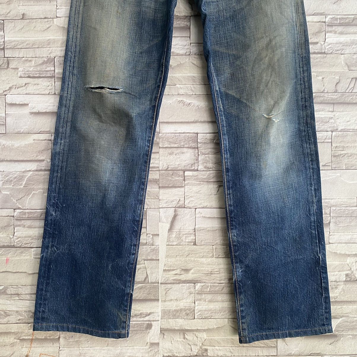 Prps Vintage PRPS Denim Distressed Jeans Size US 33 - 7 Thumbnail