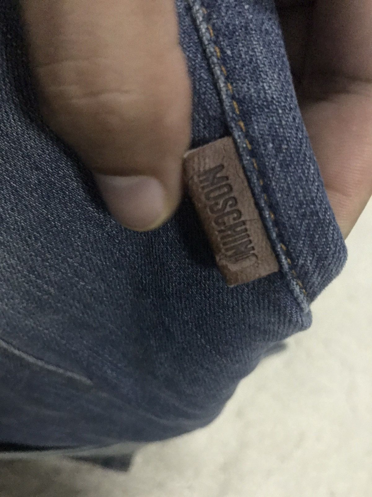 Moschino Moschino Denim Jacket Jeans Nice Design Size US XXS / EU 40 - 8 Thumbnail