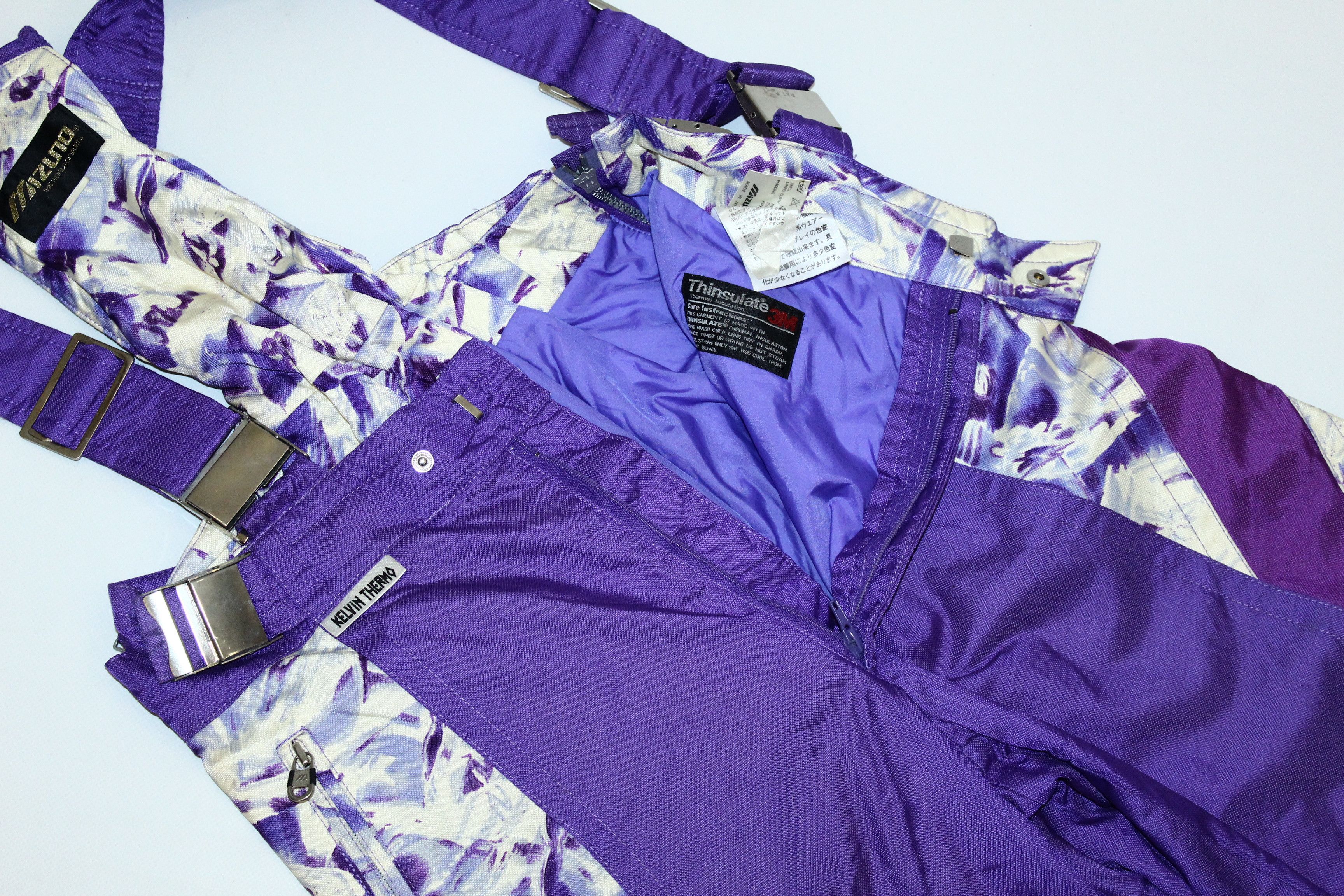 Mizuno RARE VTG💥 MIZUNO Winter Ski Padded Overall. Made in Japan Size US 32 / EU 48 - 5 Thumbnail