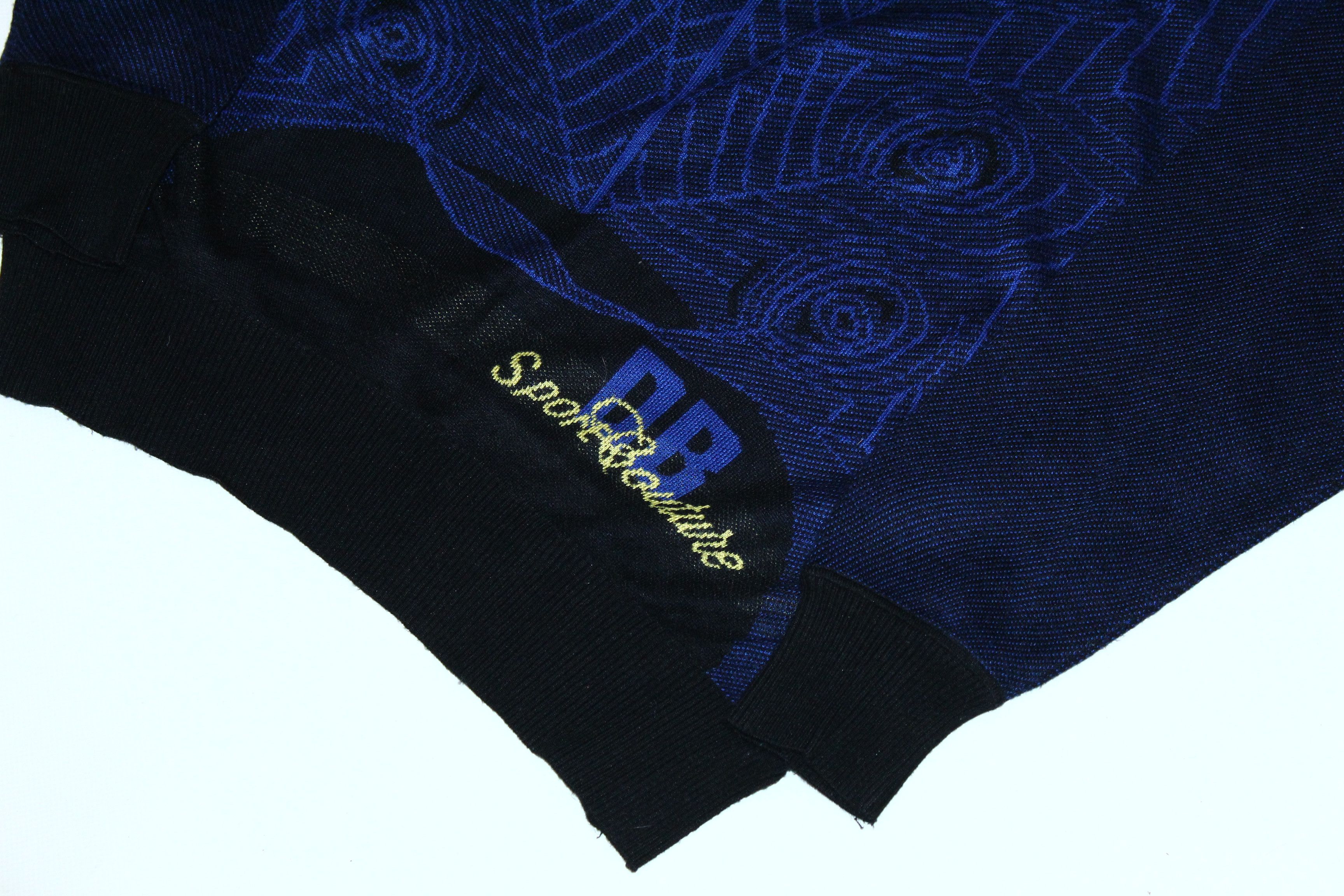 Dirk Bikkembergs Dirk Bikkembergs Sport Couture Abstract Pattern Sweater Size US M / EU 48-50 / 2 - 5 Thumbnail