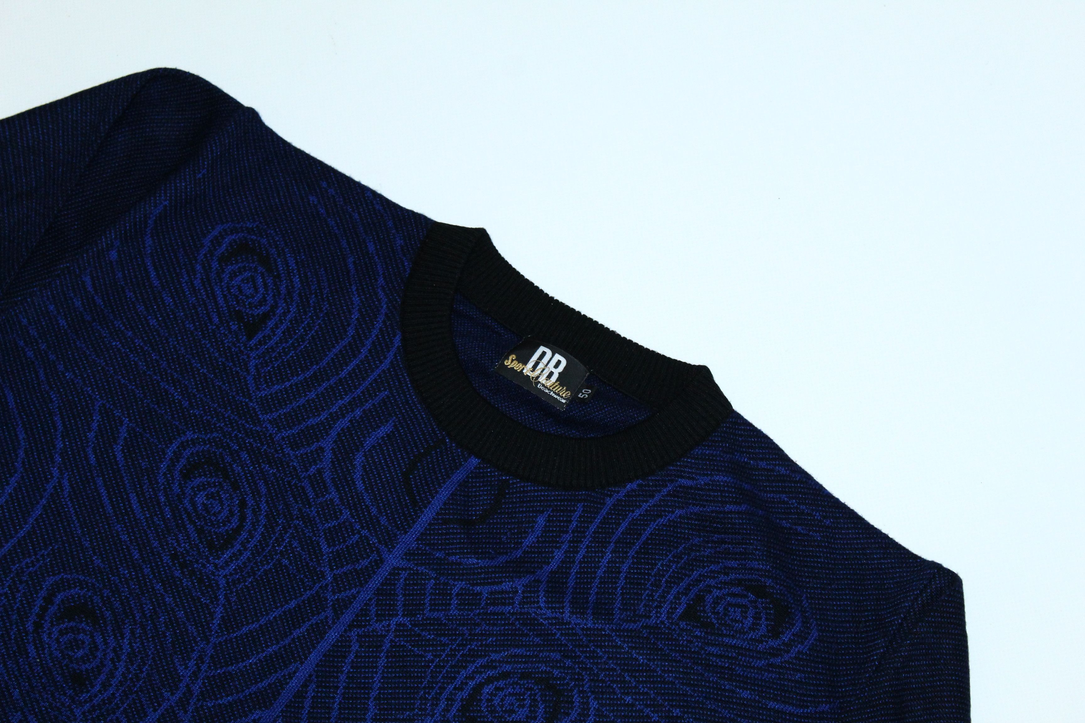 Dirk Bikkembergs Dirk Bikkembergs Sport Couture Abstract Pattern Sweater Size US M / EU 48-50 / 2 - 4 Thumbnail