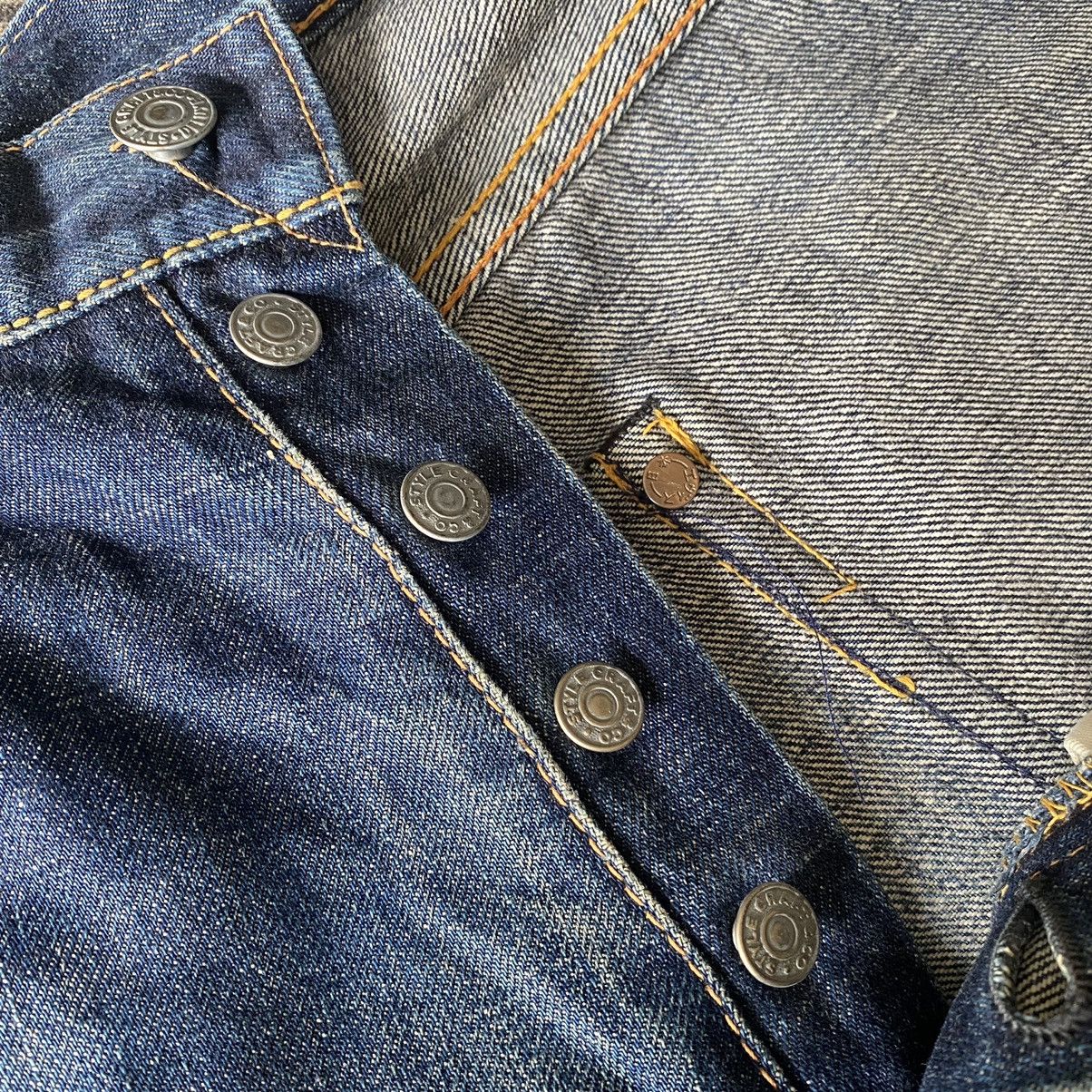 Evisu Vintage Evisu Distressed Denim Selvedge Jeans 30x30 Size US 30 / EU 46 - 19 Thumbnail