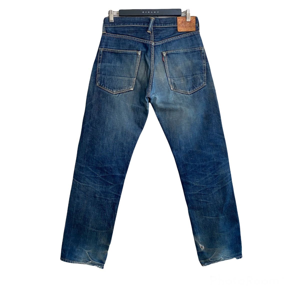 Evisu Vintage Evisu Distressed Denim Selvedge Jeans 30x30 Size US 30 / EU 46 - 2 Thumbnail