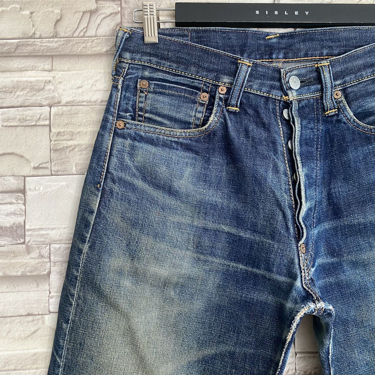 Evisu Vintage Evisu Distressed Denim Selvedge Jeans 30x30 Size US 30 / EU 46 - 6 Thumbnail