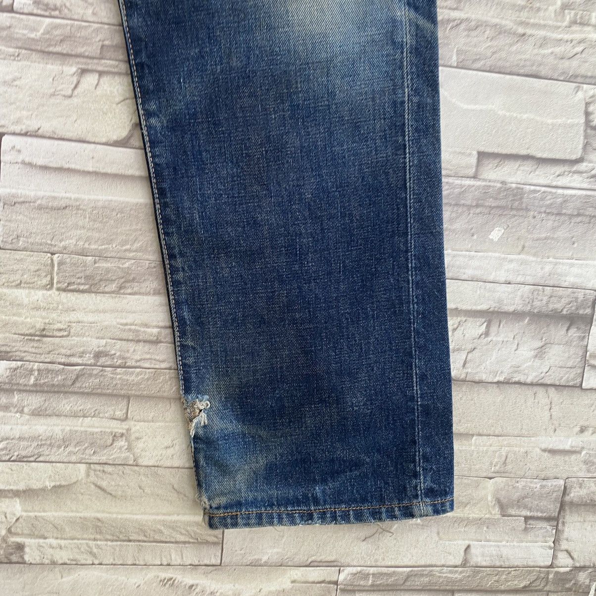 Evisu Vintage Evisu Distressed Denim Selvedge Jeans 30x30 Size US 30 / EU 46 - 10 Thumbnail