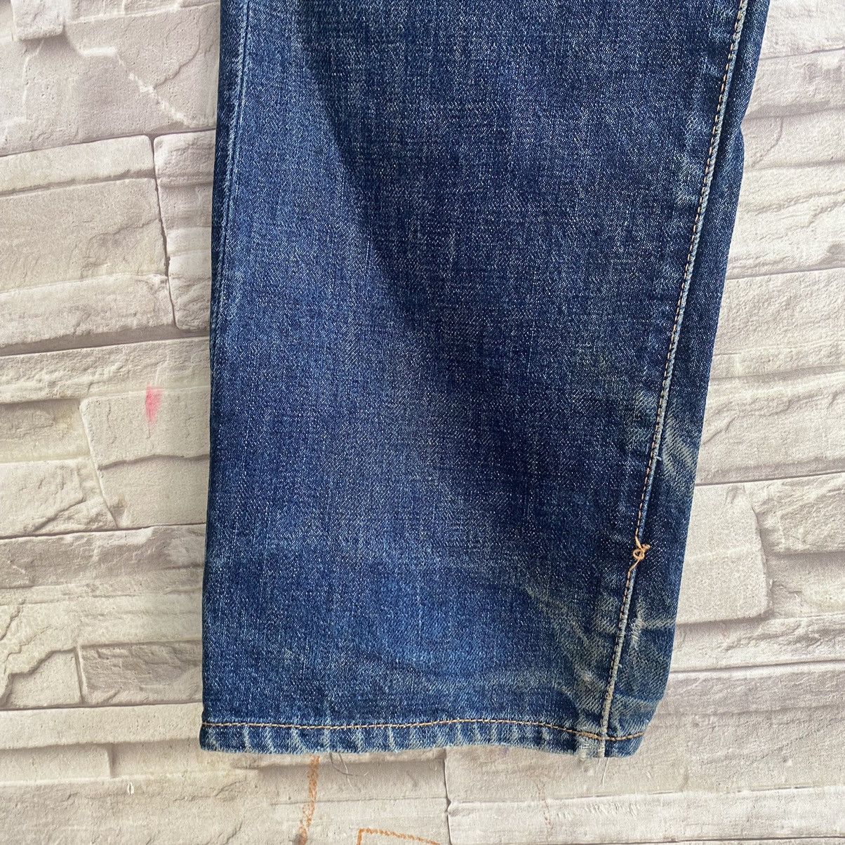 Evisu Vintage Evisu Distressed Denim Selvedge Jeans 30x30 Size US 30 / EU 46 - 11 Thumbnail