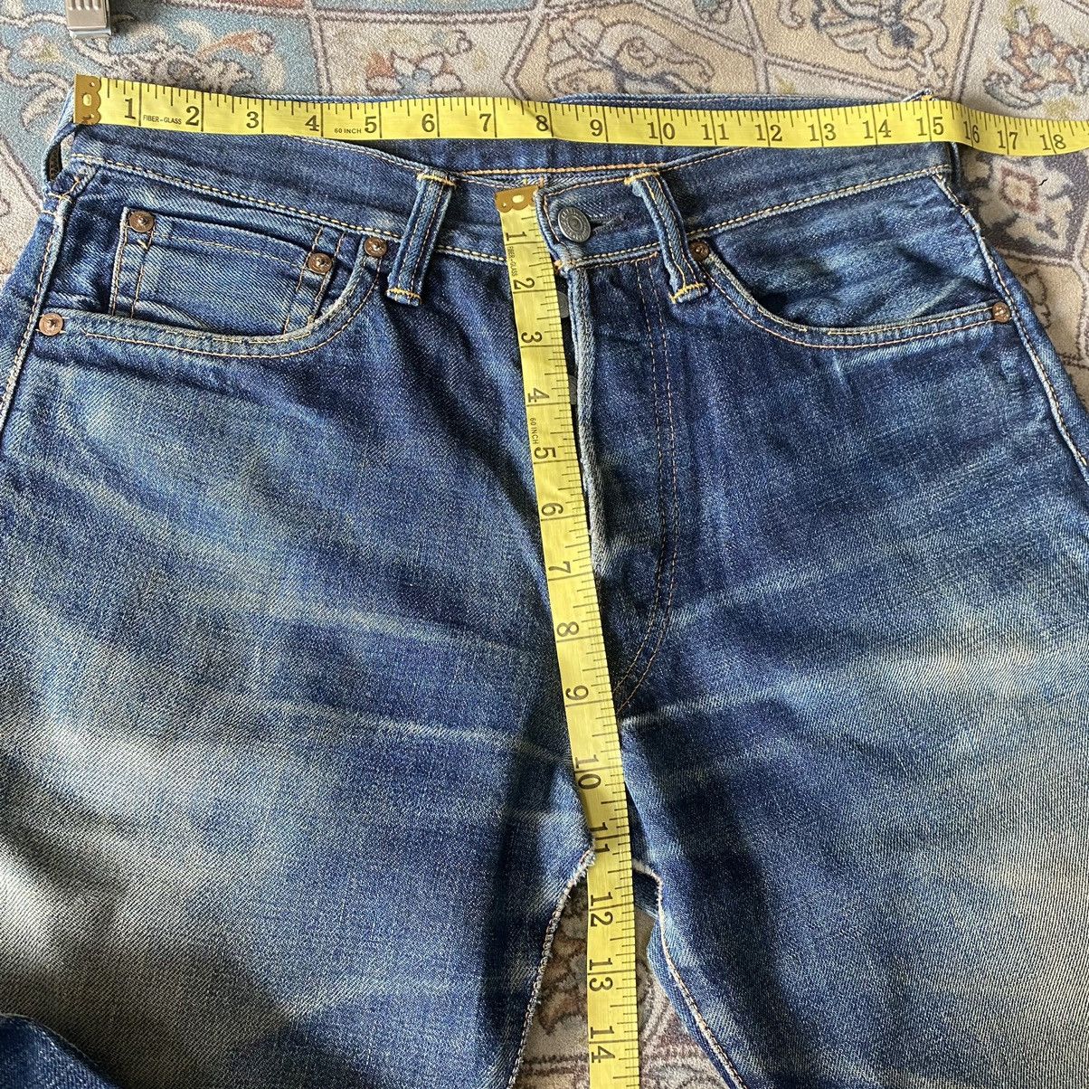 Evisu Vintage Evisu Distressed Denim Selvedge Jeans 30x30 Size US 30 / EU 46 - 23 Thumbnail