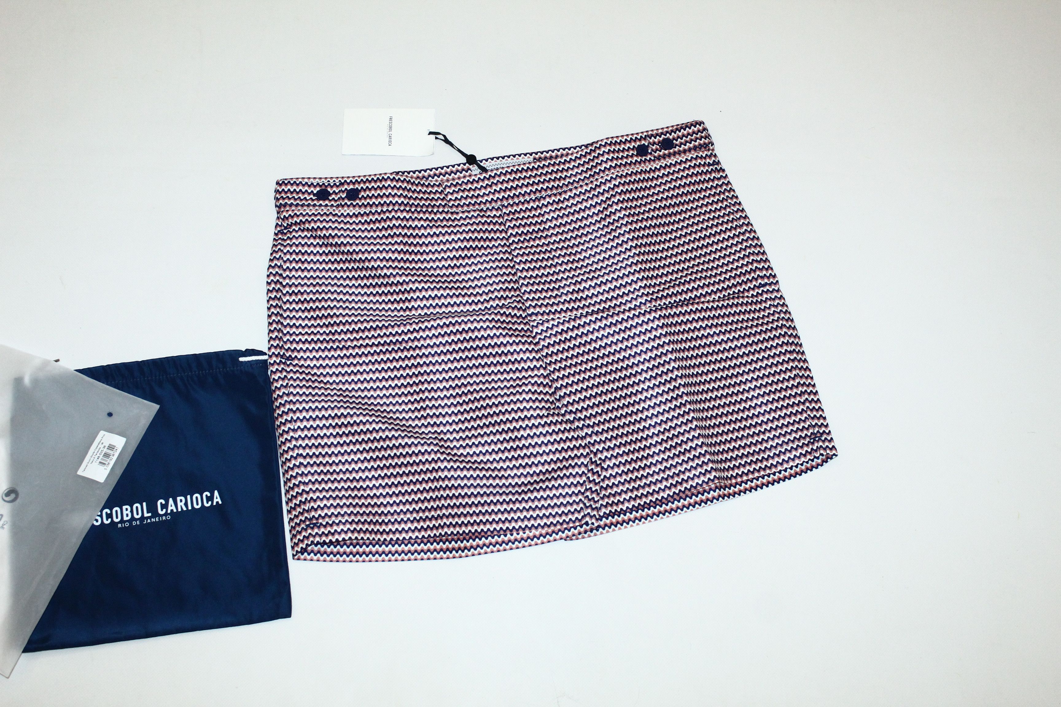 Frescobol Carioca Frescobol Carioca Tailored Swim Shorts Copacobana Print Size US 36 / EU 52 - 2 Thumbnail