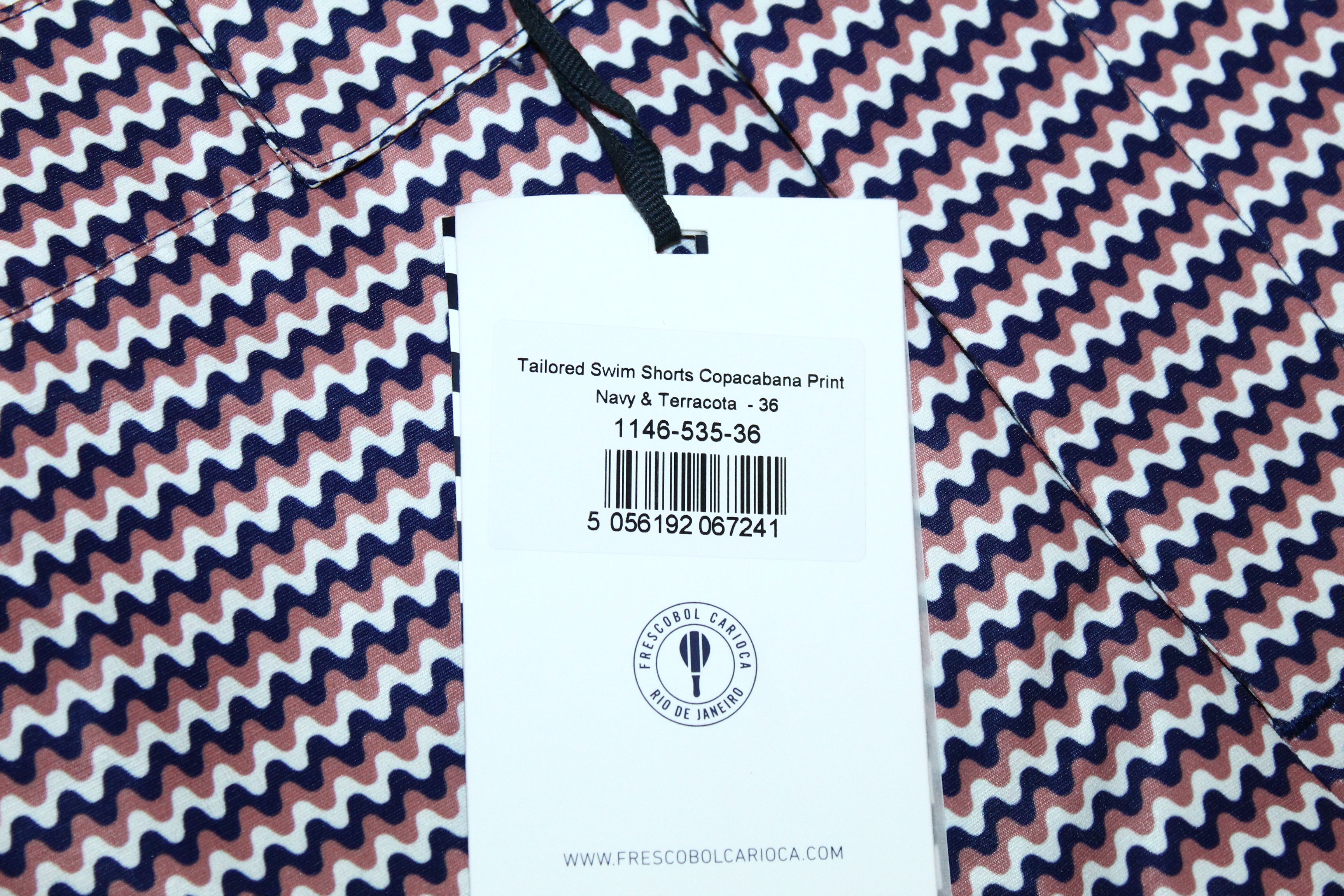 Frescobol Carioca Frescobol Carioca Tailored Swim Shorts Copacobana Print Size US 36 / EU 52 - 3 Thumbnail