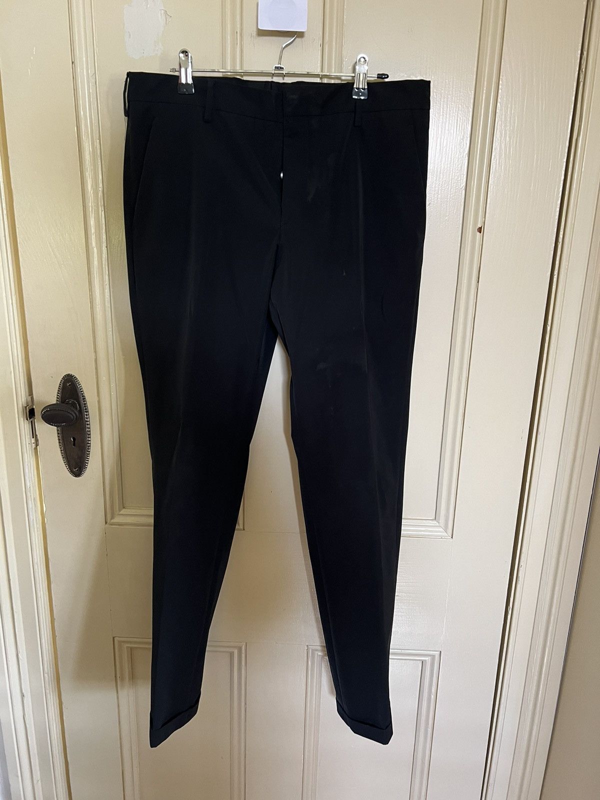 Prada Prada Nylon Cuffed Trouser Size 48 Size US 32 / EU 48 - 1 Thumbnail