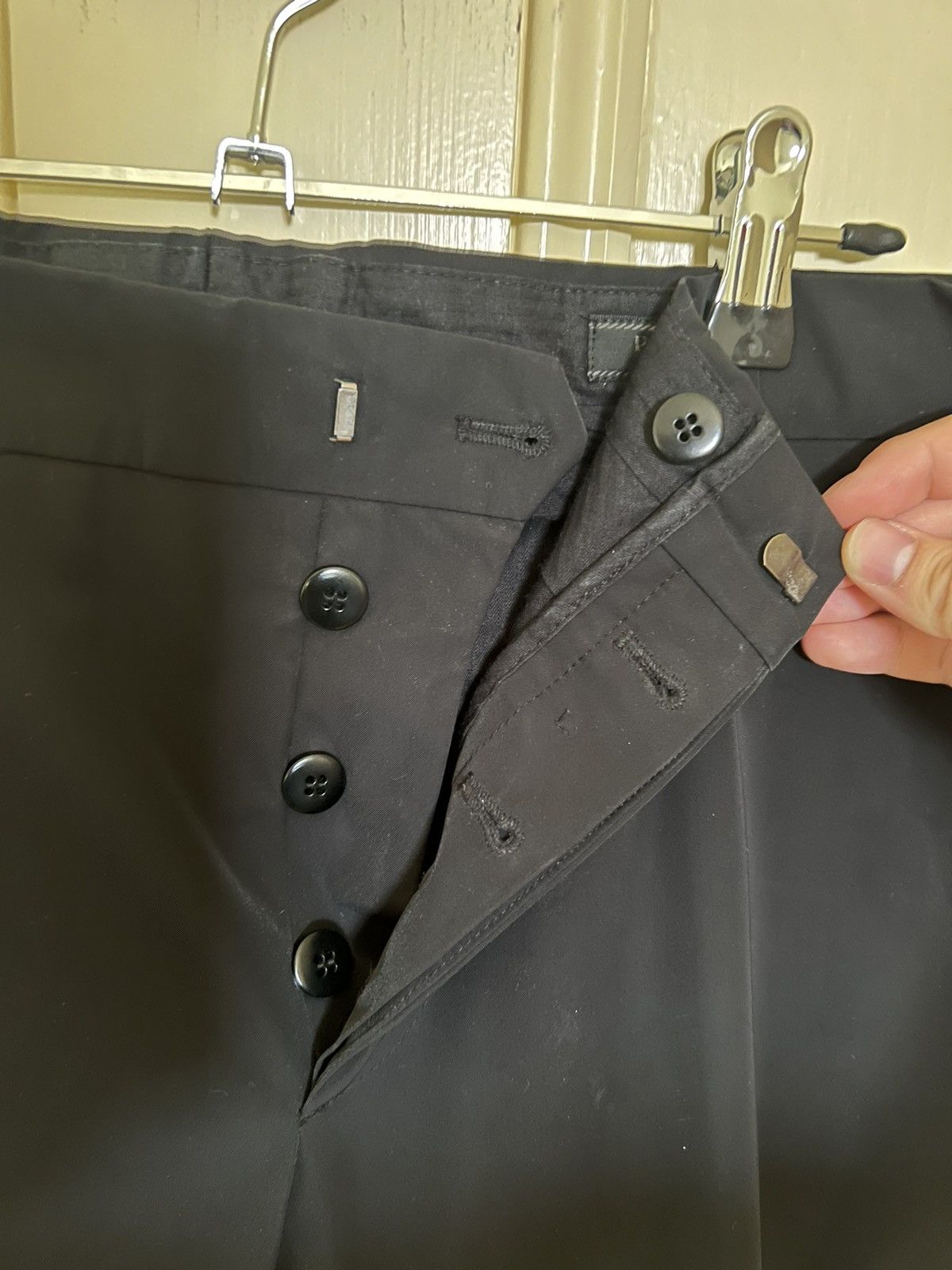 Prada Prada Nylon Cuffed Trouser Size 48 Size US 32 / EU 48 - 2 Thumbnail