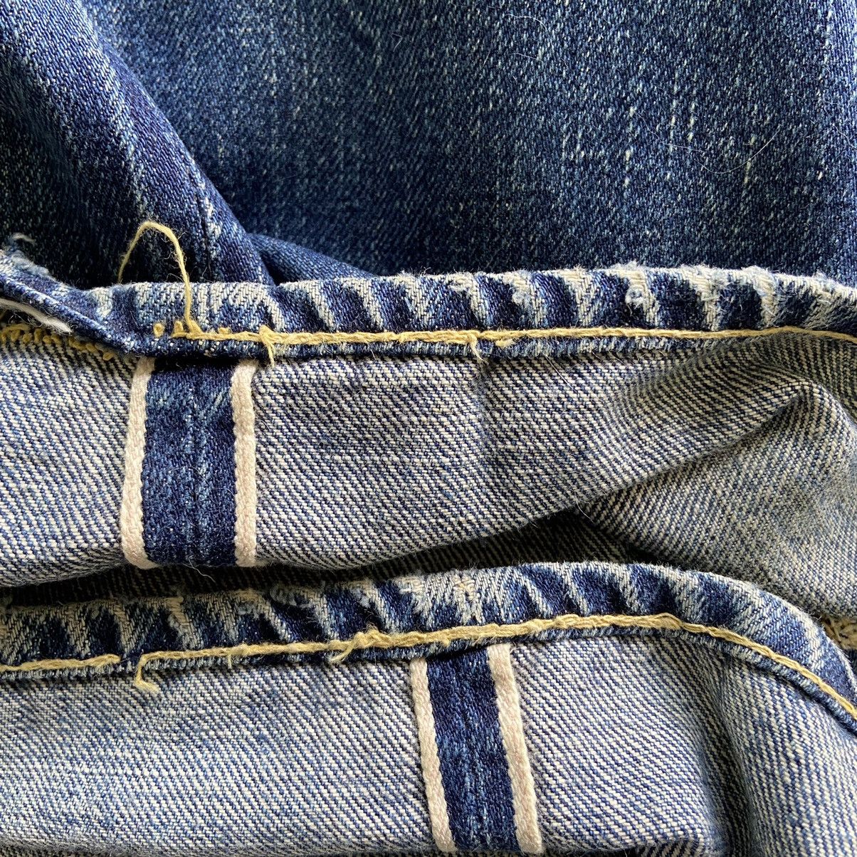 Full Count & Co. Vintage Full Count Selvedge Denim Jeans Size US 30 / EU 46 - 9 Thumbnail