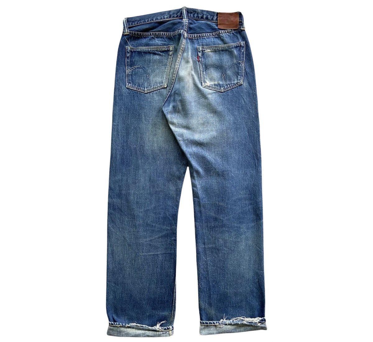 Full Count & Co. Vintage Full Count Selvedge Denim Jeans Size US 30 / EU 46 - 4 Thumbnail