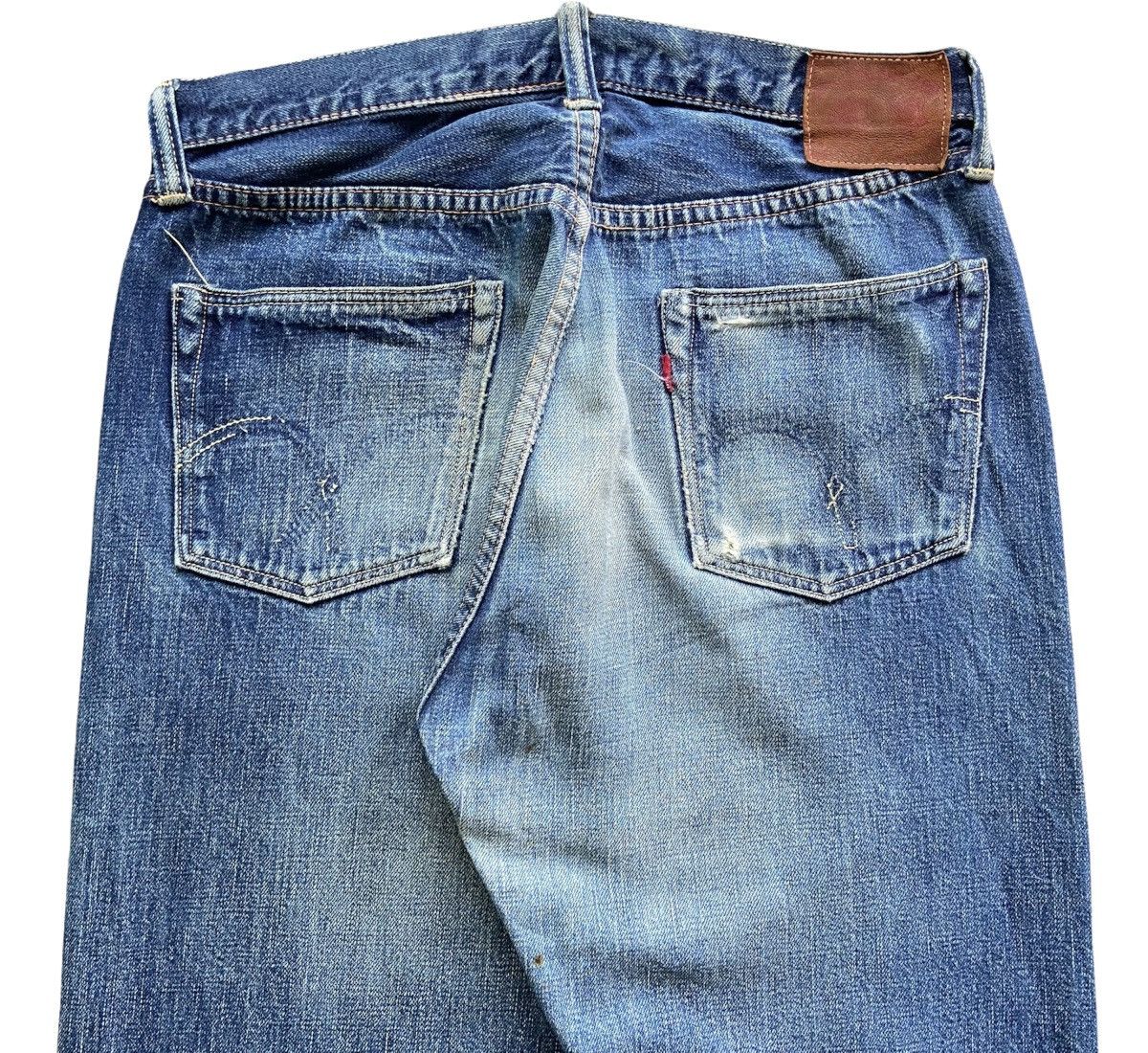 Full Count & Co. Vintage Full Count Selvedge Denim Jeans Size US 30 / EU 46 - 6 Thumbnail
