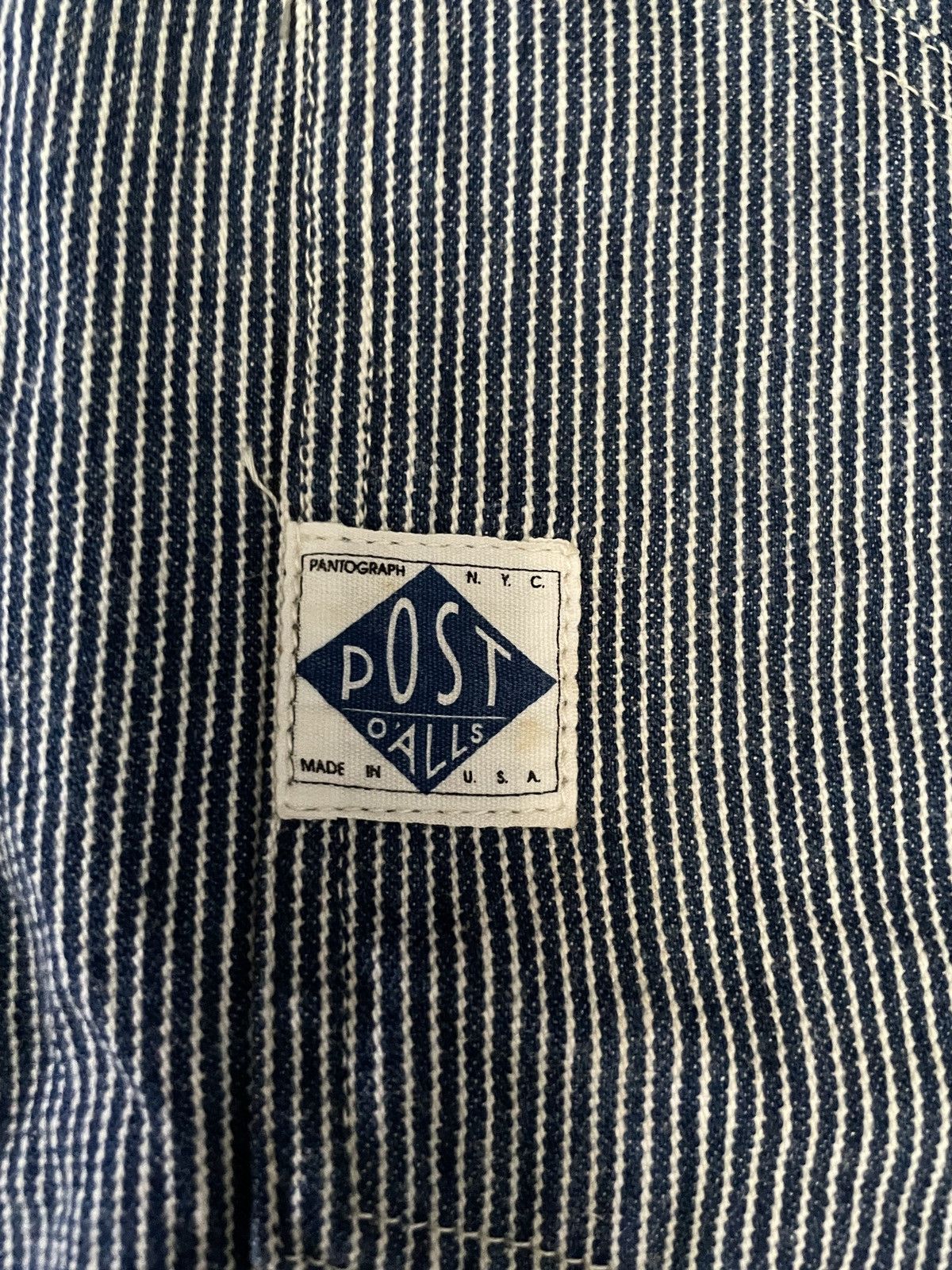 Post Overalls Vtg Post Overalls workwear denime jacket Size US L / EU 52-54 / 3 - 4 Thumbnail