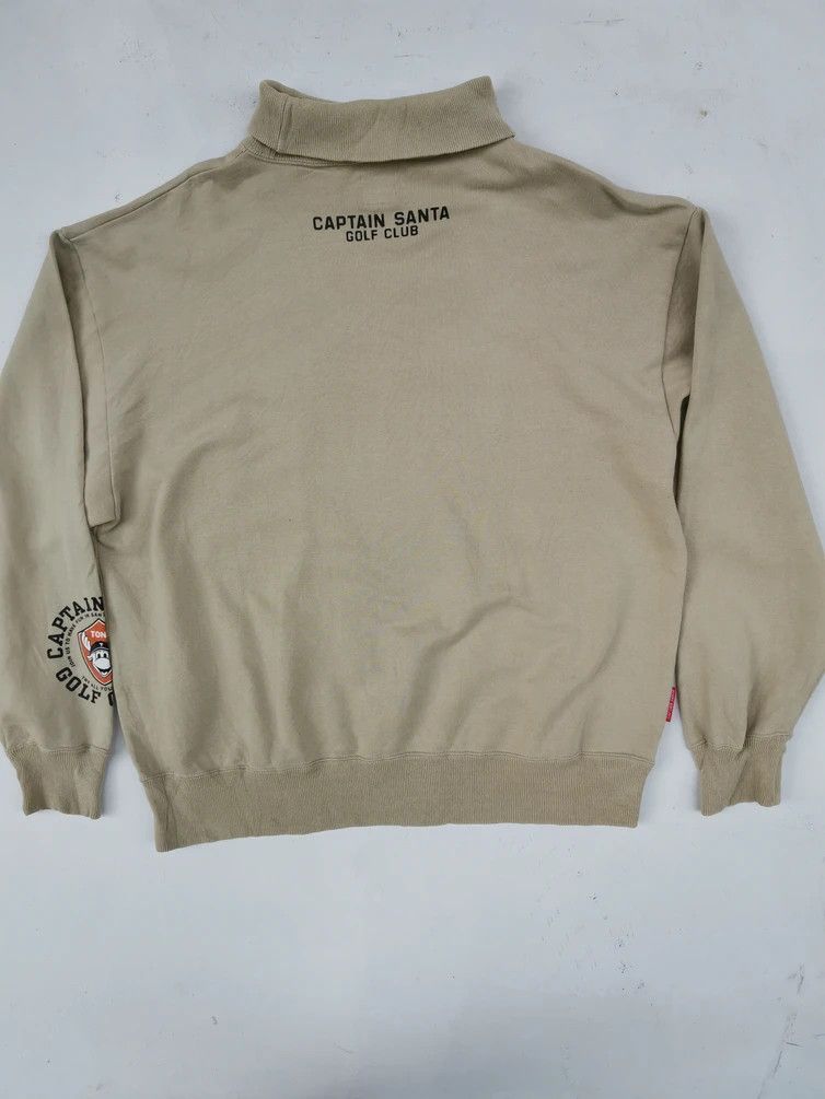 Japanese Brand Vintage Captain Santa Golf Club Big Logo Sweatshirt Size US M / EU 48-50 / 2 - 2 Thumbnail