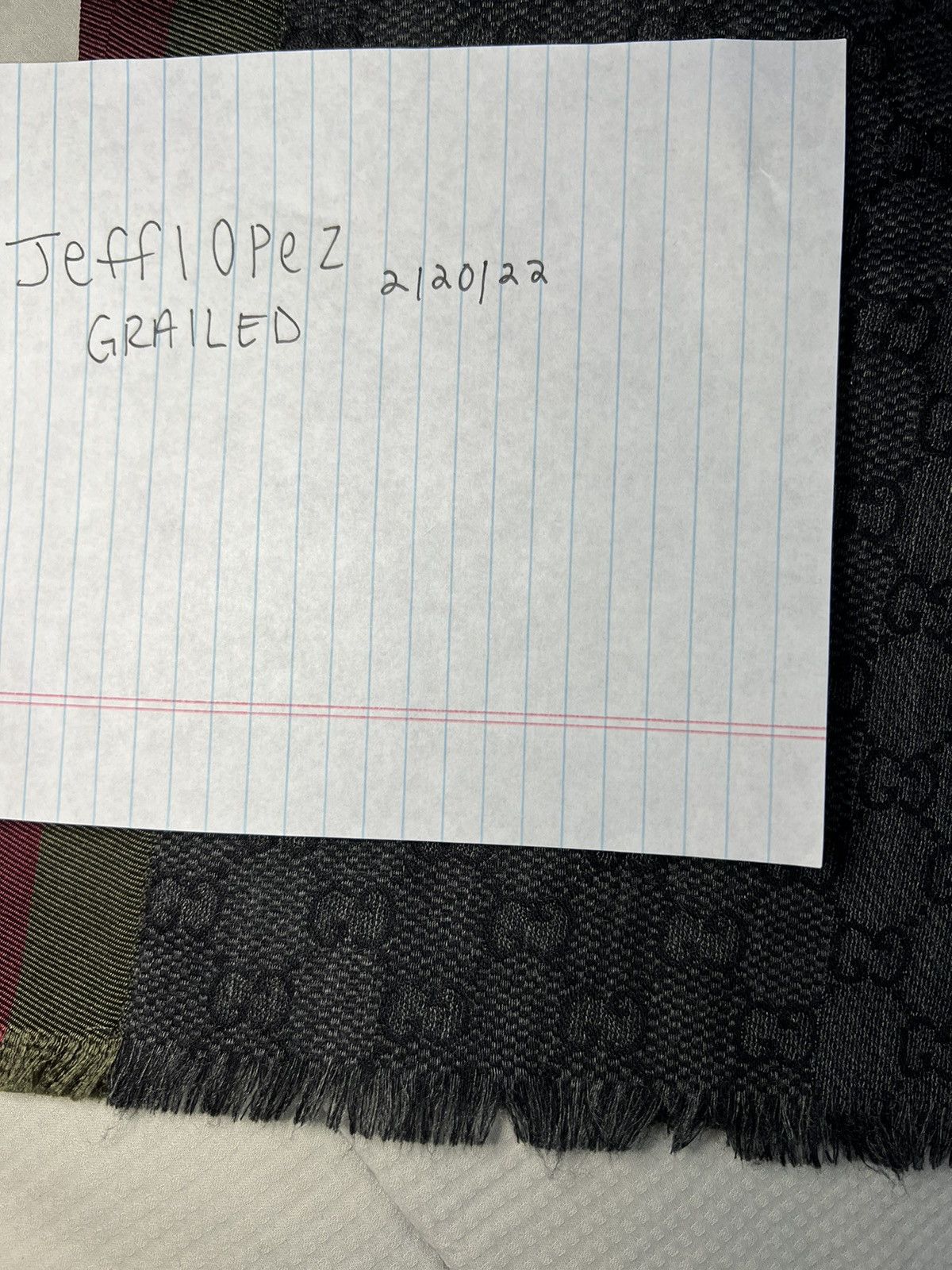Gucci Gucci Silk/Cashmere Scarf Size ONE SIZE - 4 Thumbnail