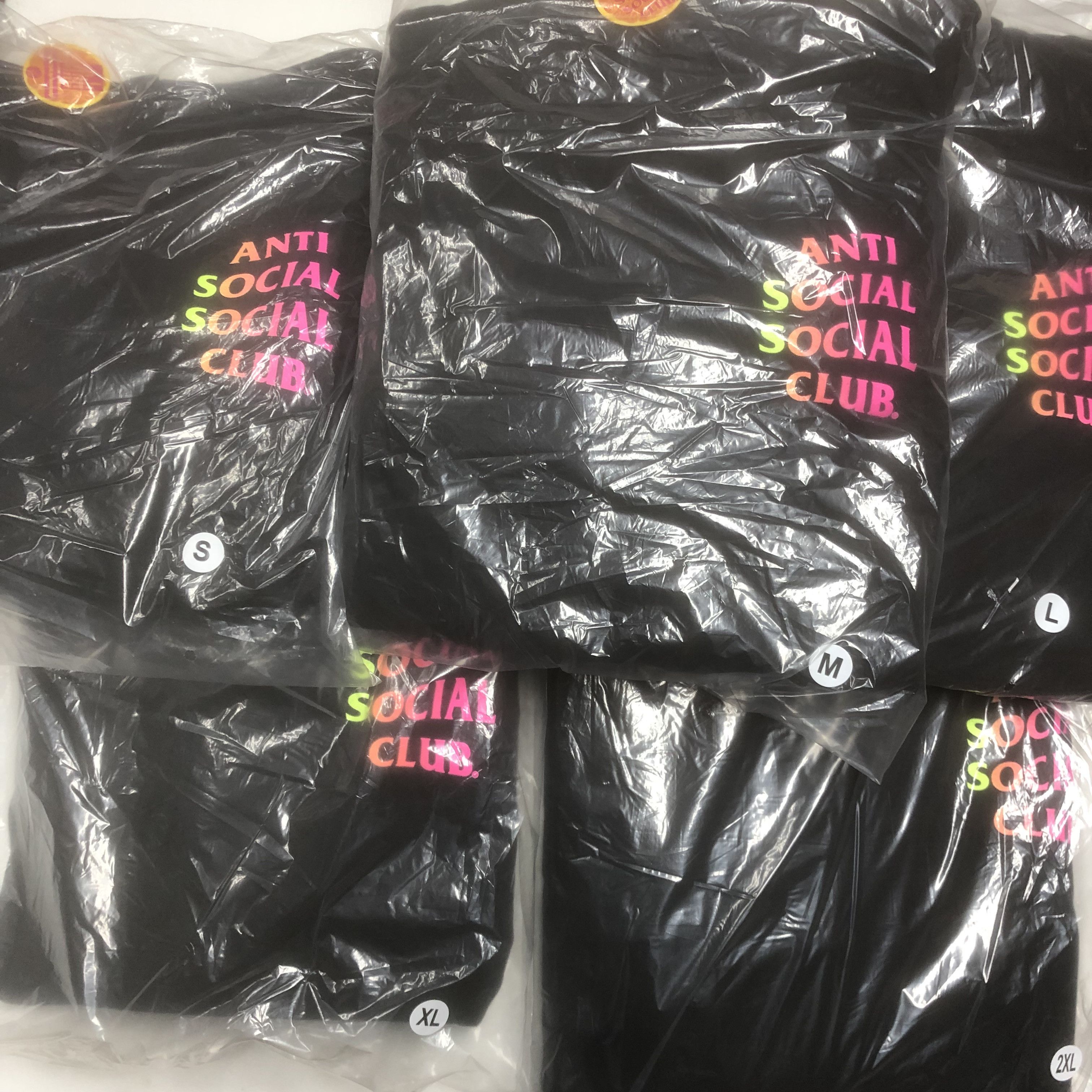 Anti Social Social Club DS ASSC Cancelled Again Black Hoodie FTP FOG CDG BAPE KITH Size US M / EU 48-50 / 2 - 7 Thumbnail