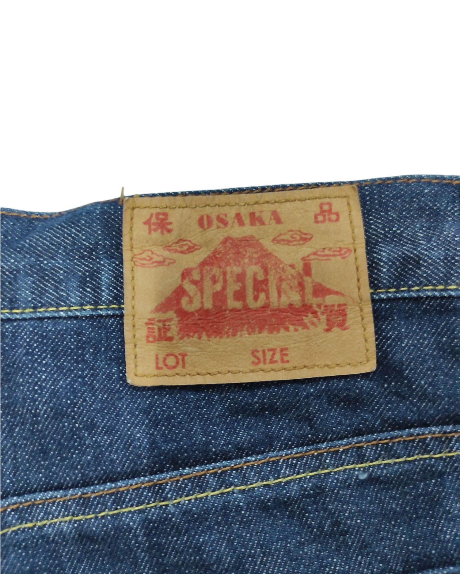 Japanese Brand JAPANESE BRAND OSAKA SPECIAL EMBROIDERED EAGLE DENIM JEANS Size US 34 / EU 50 - 6 Thumbnail