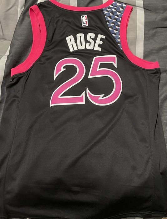 Derrick rose timberwolves jersey on sale nike