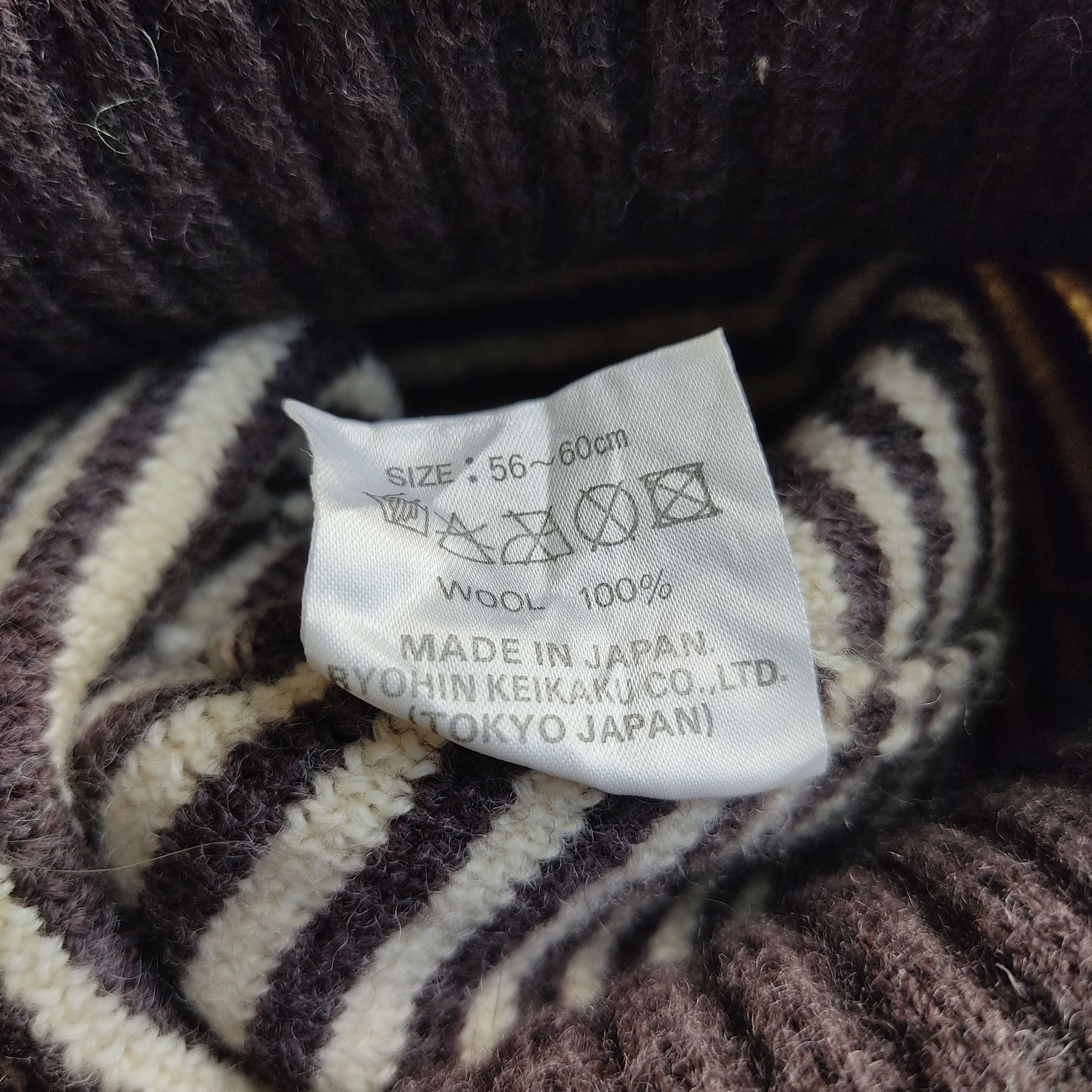Japanese Brand Ryohin Keikaku Tokyo Japan 100 wool Size ONE SIZE - 6 Thumbnail