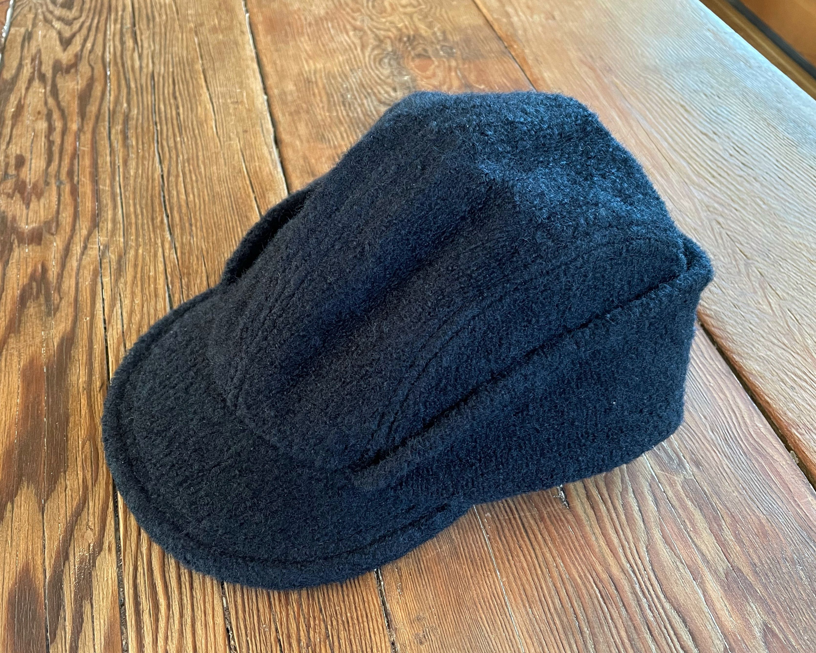 Arpenteur Cahors Boiled Wool Navy Hunting Hat Size ONE SIZE - 2 Thumbnail