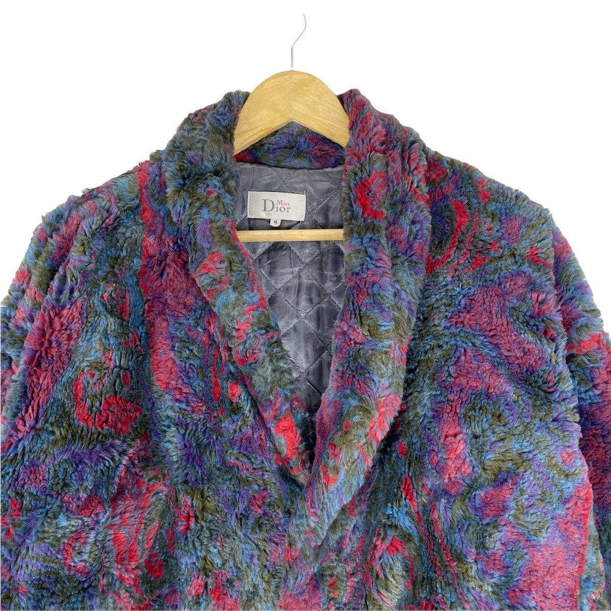 Christian Dior Monsieur 🔥MISS DIOR DEEP PILE CARDIGAN JACKET Size US M / EU 48-50 / 2 - 2 Thumbnail