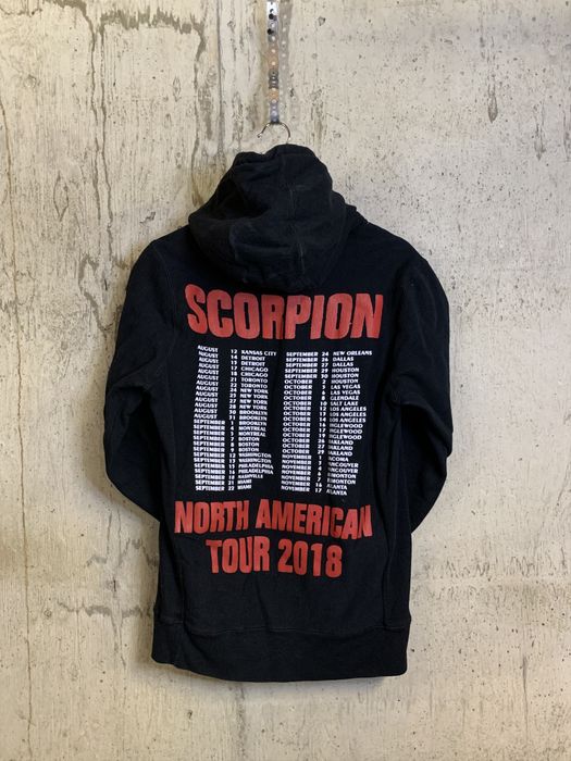 Drake scorpion hotsell tour hoodie