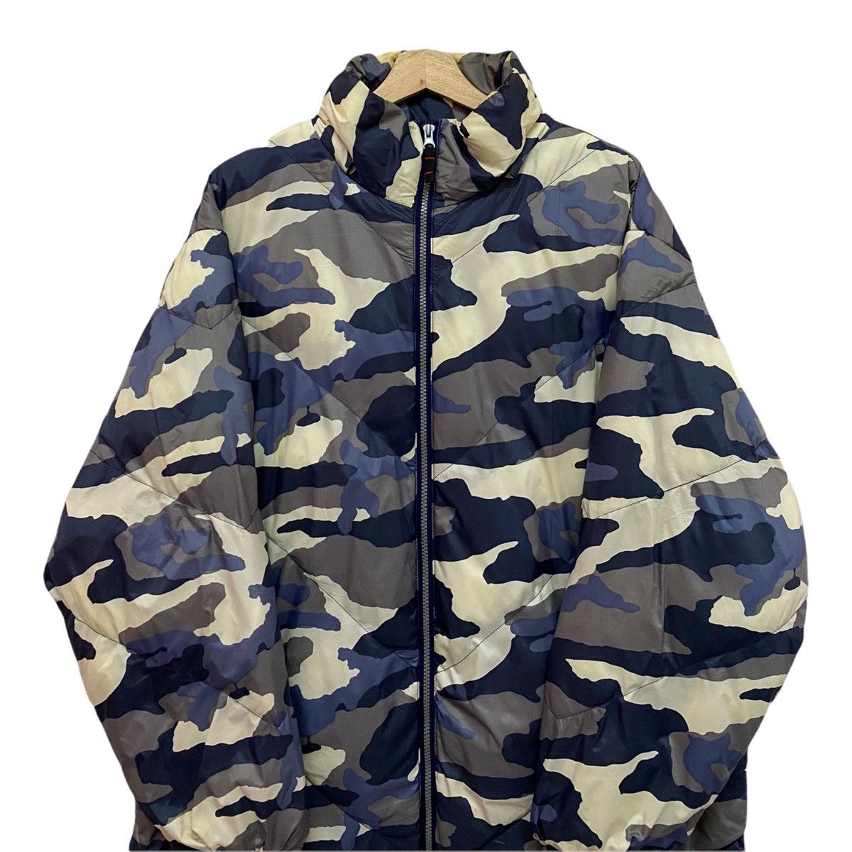 Japanese Brand RARE🔥VINTAGE CAMO PUFFER JACKET MULISH CLIMBER Size US XL / EU 56 / 4 - 3 Thumbnail