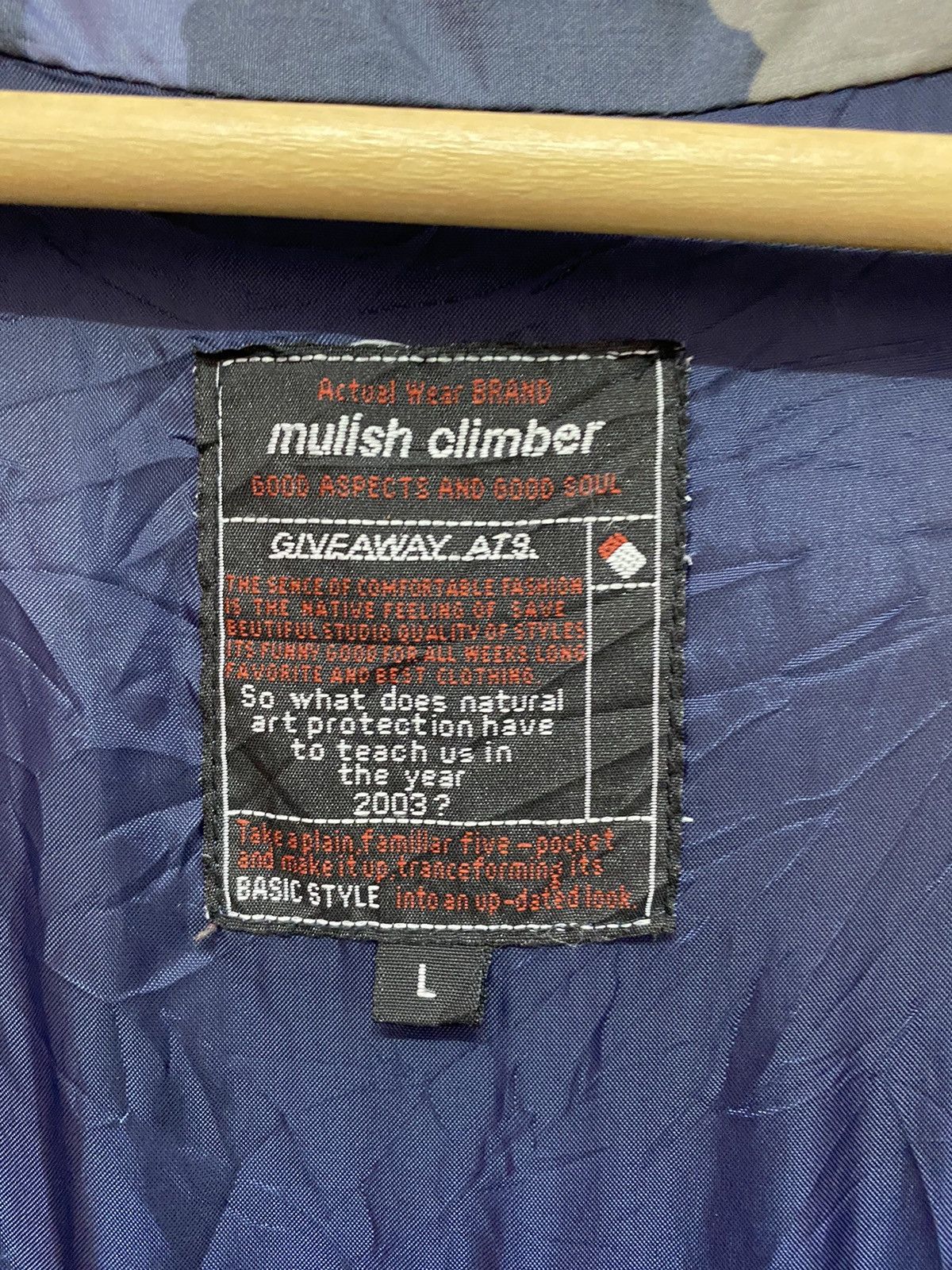 Japanese Brand RARE🔥VINTAGE CAMO PUFFER JACKET MULISH CLIMBER Size US XL / EU 56 / 4 - 12 Thumbnail