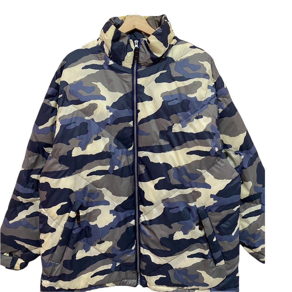 Japanese Brand RARE🔥VINTAGE CAMO PUFFER JACKET MULISH CLIMBER Size US XL / EU 56 / 4 - 6 Thumbnail
