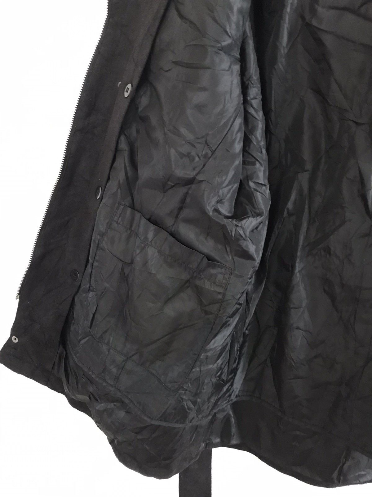 Comme Ca Ism Fur Leather Jacket