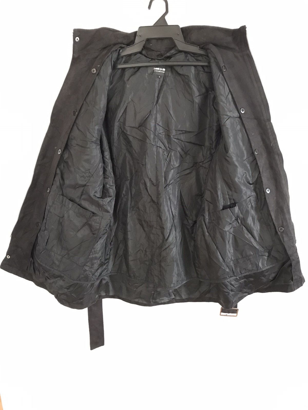 Comme Ca Ism Fur Leather Jacket