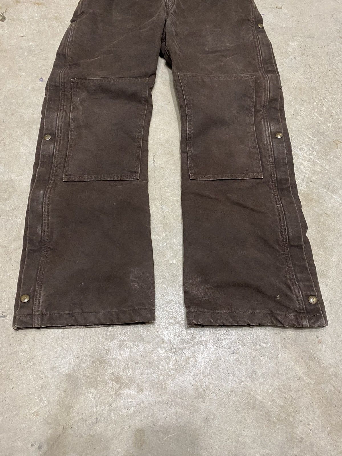 Carhartt Vintage Brown Carhartt Overalls Size US 30 / EU 46 - 3 Thumbnail