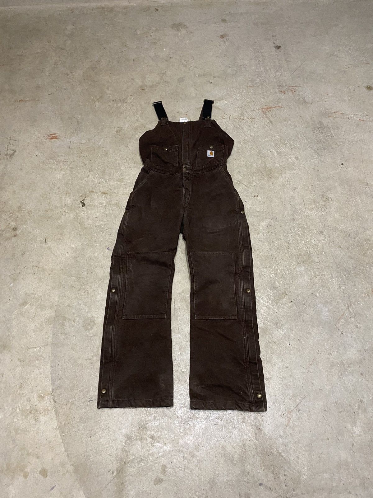 Carhartt Vintage Brown Carhartt Overalls Size US 30 / EU 46 - 1 Thumbnail