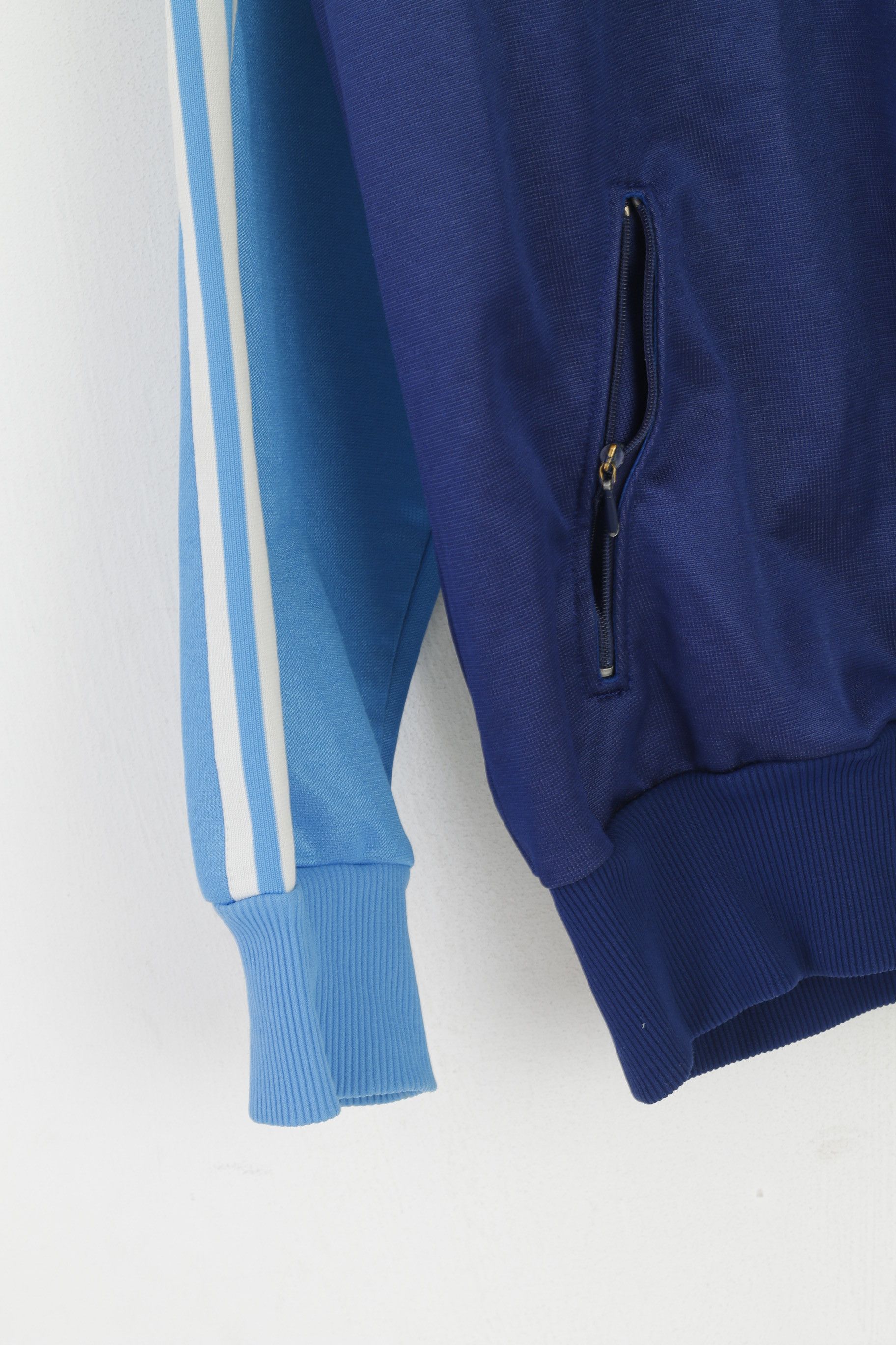 Adidas × Vintage Adidas Men M Sweatshirt Blue Vintage West Germany 2736 Size US M / EU 48-50 / 2 - 3 Thumbnail