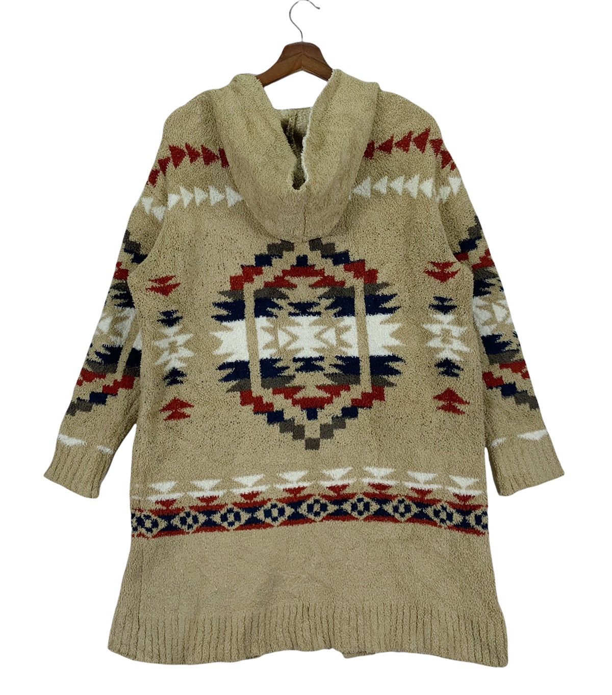 Aztech Mountain × Native × Vintage Vintage Power To The People Native Cardigan Hoodie Size US M / EU 48-50 / 2 - 7 Thumbnail