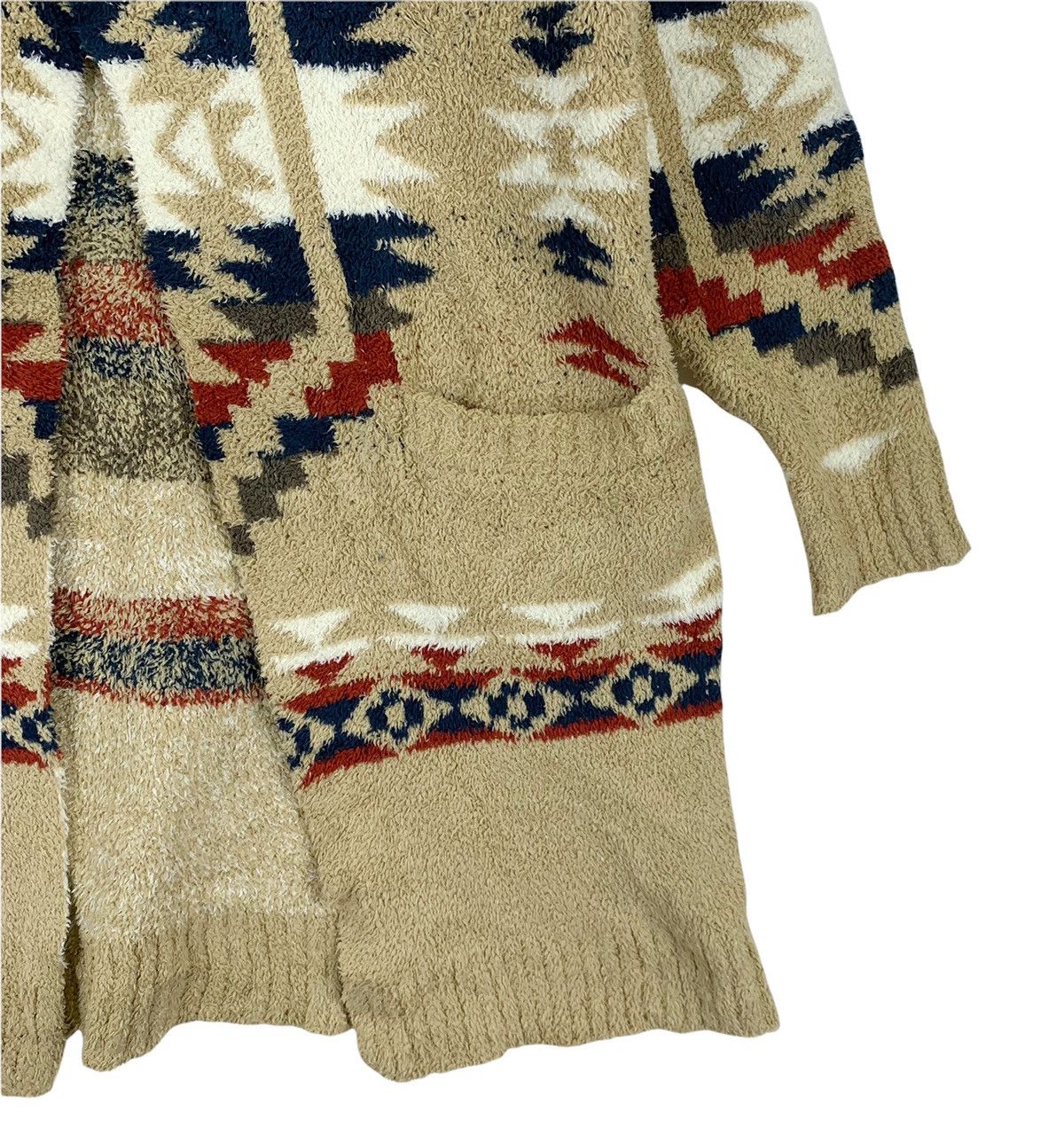 Aztech Mountain × Native × Vintage Vintage Power To The People Native Cardigan Hoodie Size US M / EU 48-50 / 2 - 5 Thumbnail