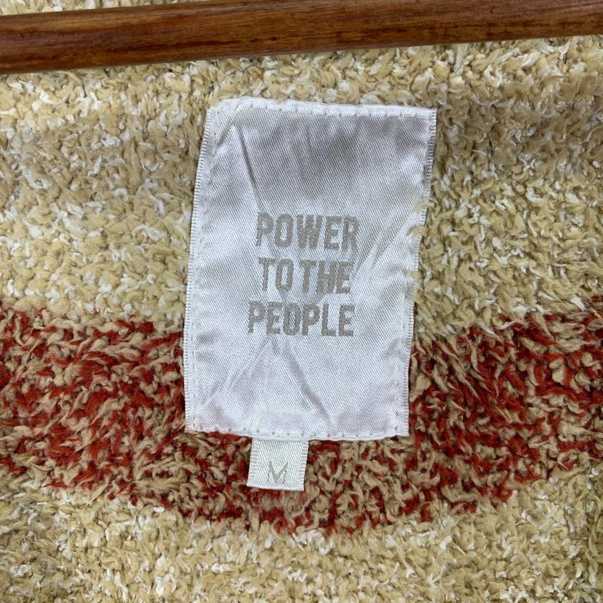 Aztech Mountain × Native × Vintage Vintage Power To The People Native Cardigan Hoodie Size US M / EU 48-50 / 2 - 6 Thumbnail