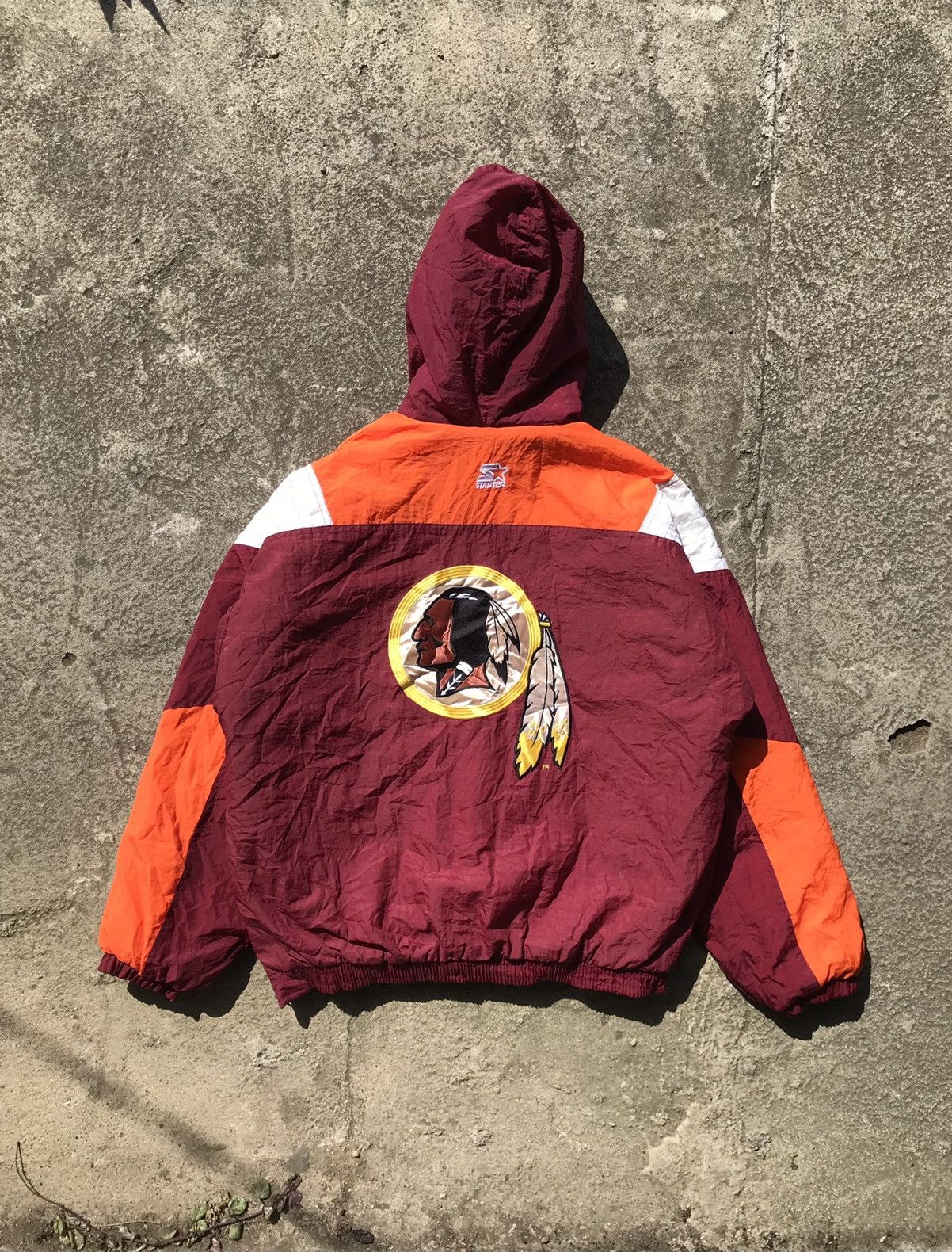 NFL × Starter × Vintage Vintage Redskins Starter NFL Jacket Size US XL / EU 56 / 4 - 1 Thumbnail