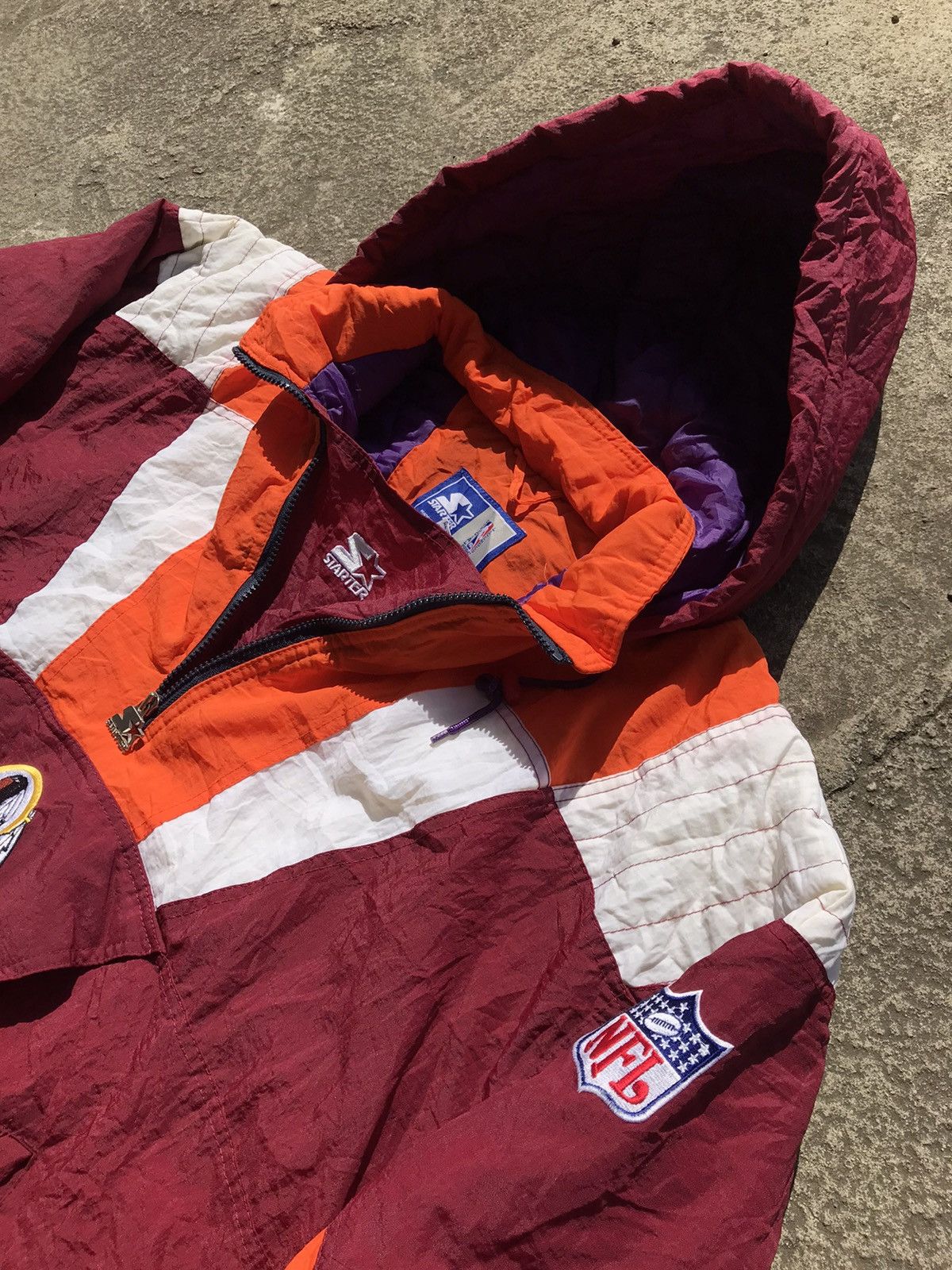 NFL × Starter × Vintage Vintage Redskins Starter NFL Jacket Size US XL / EU 56 / 4 - 5 Thumbnail
