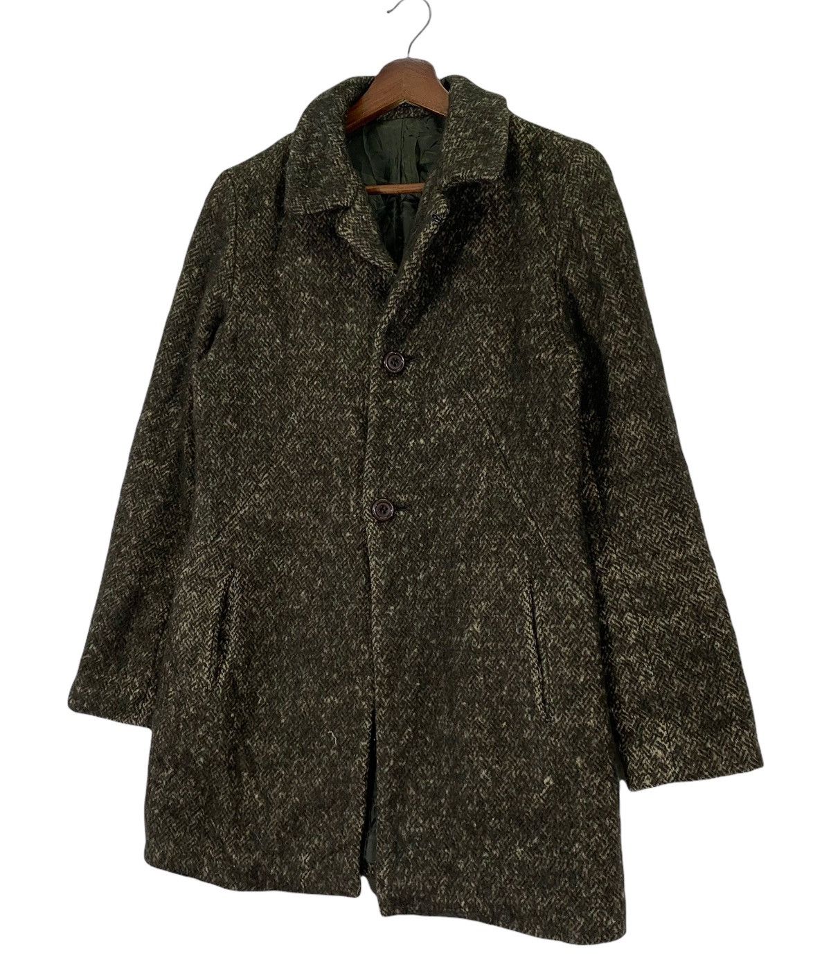 Autumn Cashmere Vintage Ined By Yohji Yamamoto Long Jacket Size S / US 4 / IT 40 - 2 Thumbnail