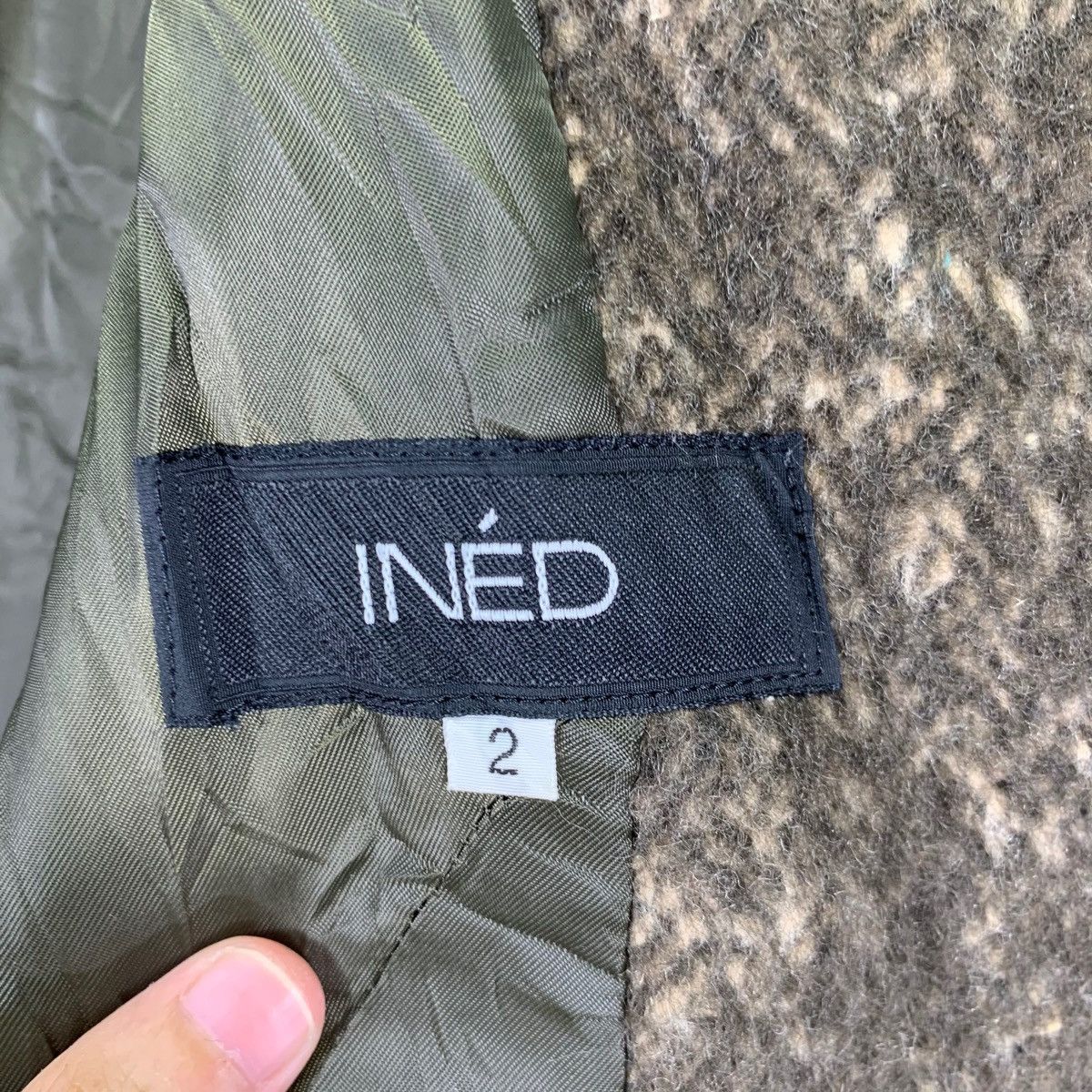 Autumn Cashmere Vintage Ined By Yohji Yamamoto Long Jacket Size S / US 4 / IT 40 - 7 Thumbnail