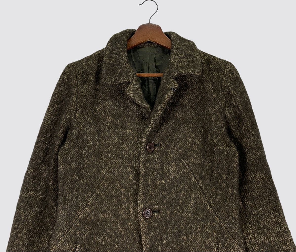 Autumn Cashmere Vintage Ined By Yohji Yamamoto Long Jacket Size S / US 4 / IT 40 - 3 Thumbnail